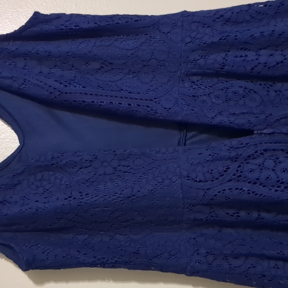 Express EUC VNeck Spaghetti Strap Asymmetrical Dress - Picture 4 of 6